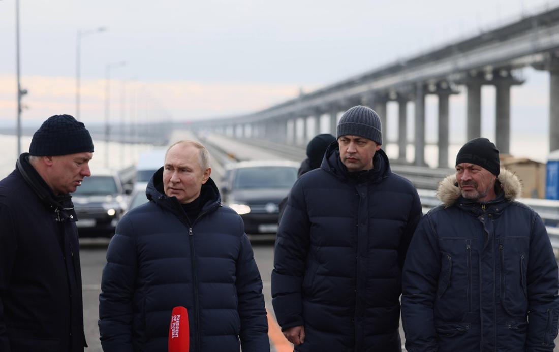 Die Krim-Brücke ist für Russlands Präsident Wladimir Putin von enormer Bedeutung.