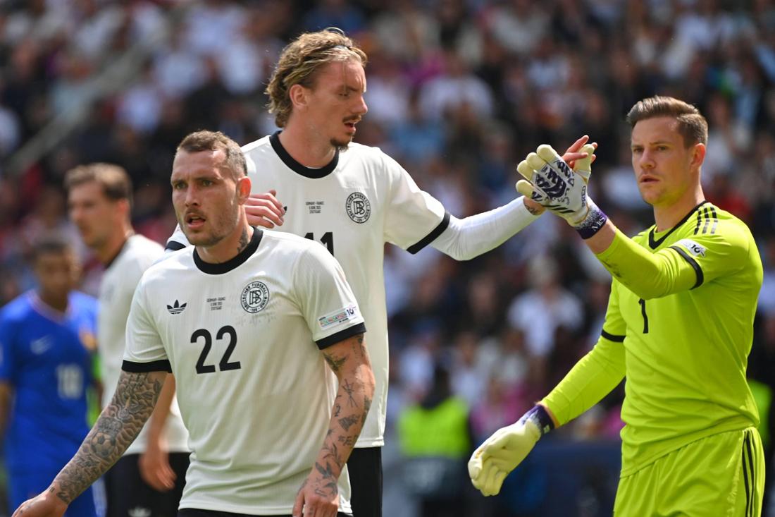 Marc-André ter Stegen zeigte gegen Frankreich eine ganz starke Leistung – konnte die Niederlage aber nicht verhindern.