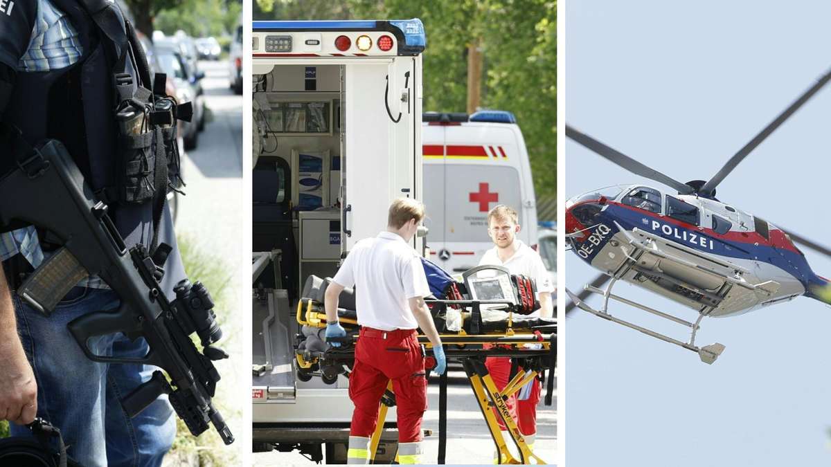 Aktuelle Bilder vom Amoklauf an Grazer Schule