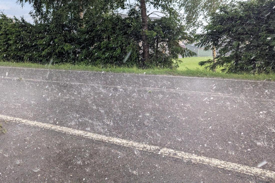 Unwetter in Baden-Württemberg