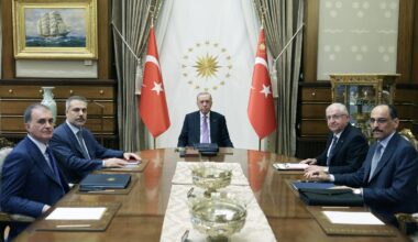 Erdoğan holds security meeting to discuss Israel-Iran conflict