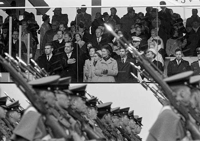 Trump's military parade is a US outlier in peacetime but parades and reviews have a long history