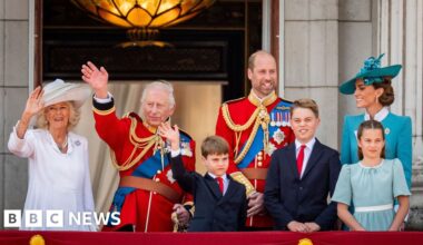 Trooping the Colour highlights on King's official birthday