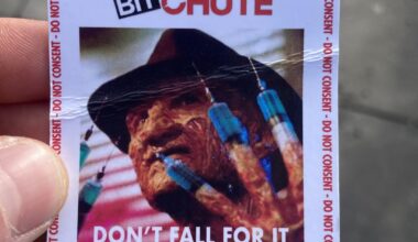 Gotta love the schizzy things you find in Glastonbury…