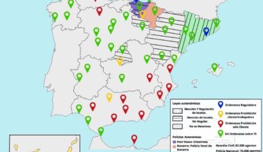 El mapa legal de la prostitución en España 📌
