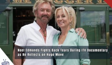 TV icon Noel Edmonds struggled to fight back tears as he reflected one the past six years of living in New Zealand with his wife, Liz Davies.