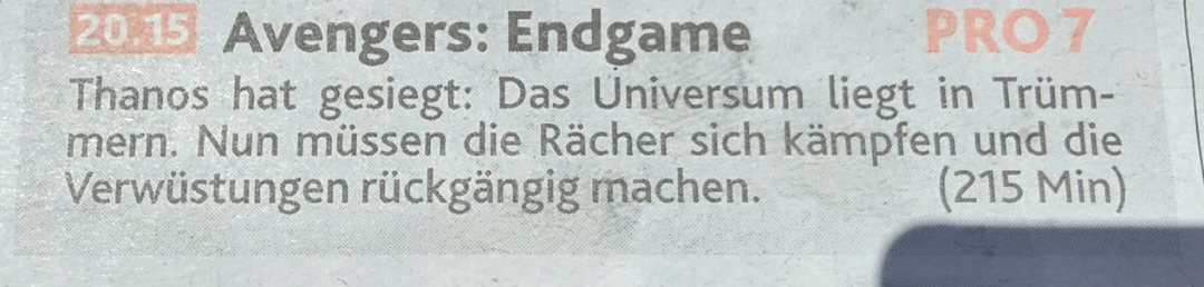 Krone und das Deutsch
