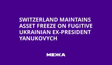 Switzerland Maintains Asset Freeze on Fugitive Ukrainian Ex-President Yanukovych