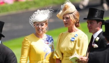 Princess Beatrice’s warm moments with Peter Phillips’ ladylove light up Royal Ascot