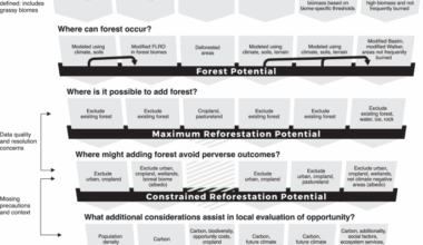 Addressing critiques refines global estimates of reforestation potential for climate change mitigation