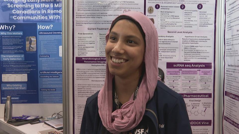 Grade 10 student Sara Waqas goes to STEM Innovation Academy in Calgary.