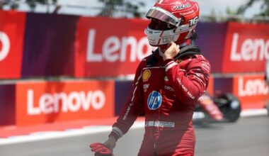 Charles Leclerc kurz nach dem Unfall