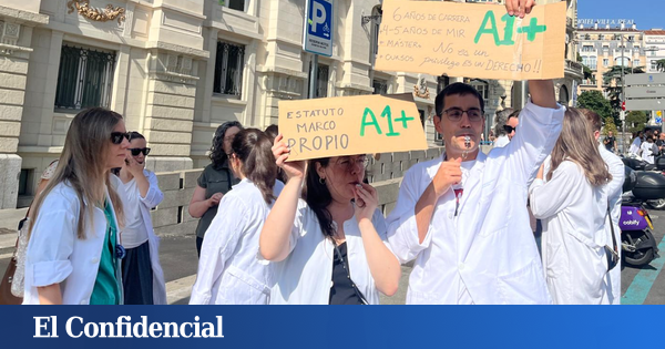 protestas por el nuevo Estatuto Marco de Sanidad y última hora, en directo