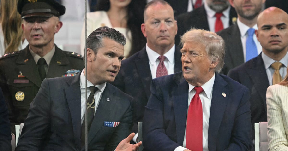 Trump “Reamed Out” Pete Hegseth for Disastrous Military Parade