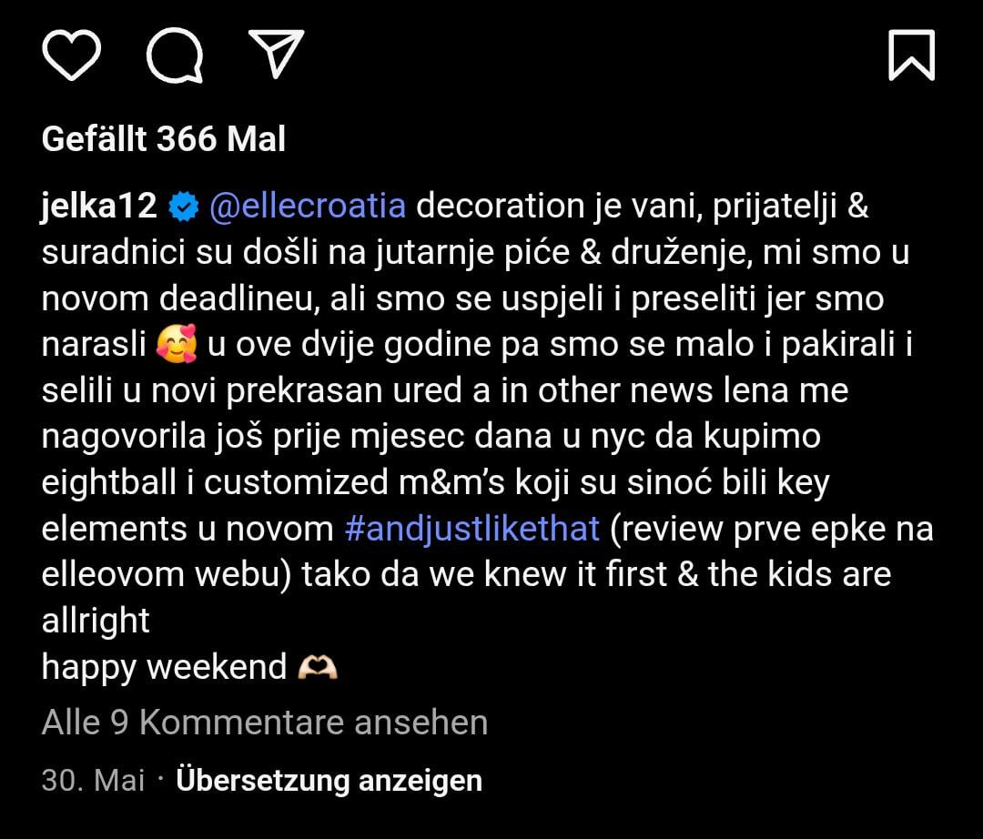 Dobio sam moždani od opisa slike Jelene Veljace