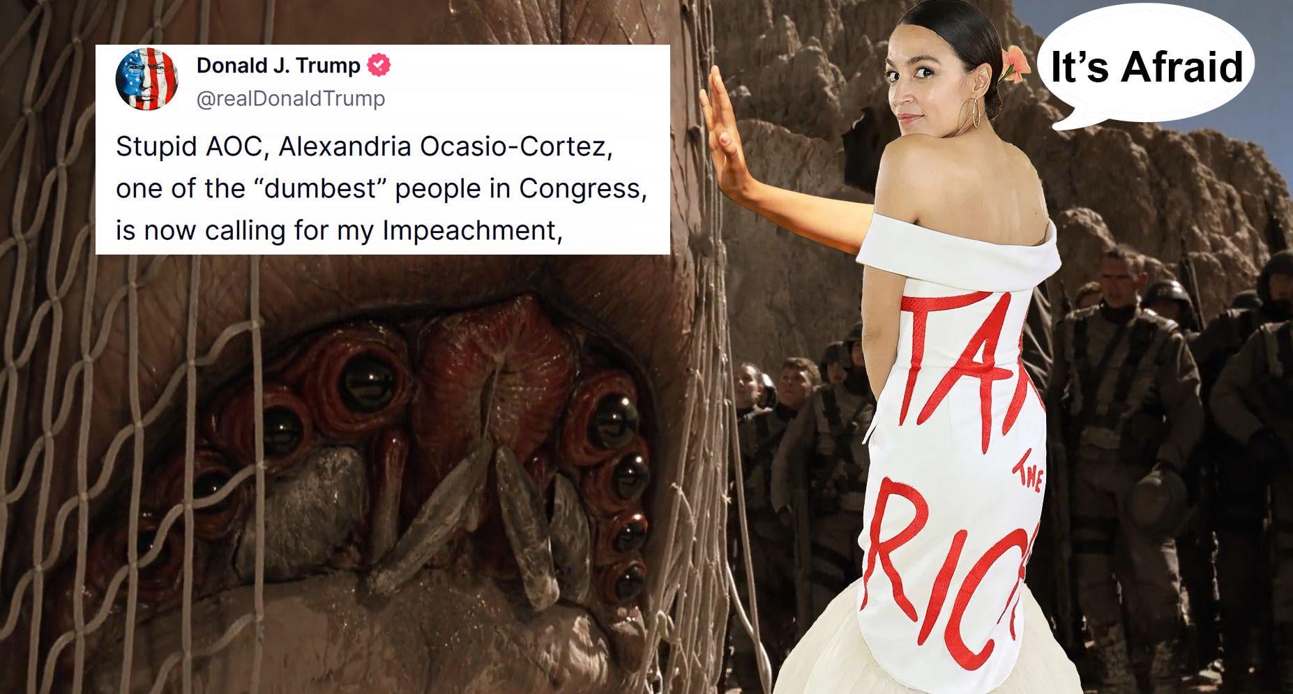 TACO is afraid of impeachment!