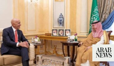 Saudi FM, US envoy to Syria discuss latest developments during phone call