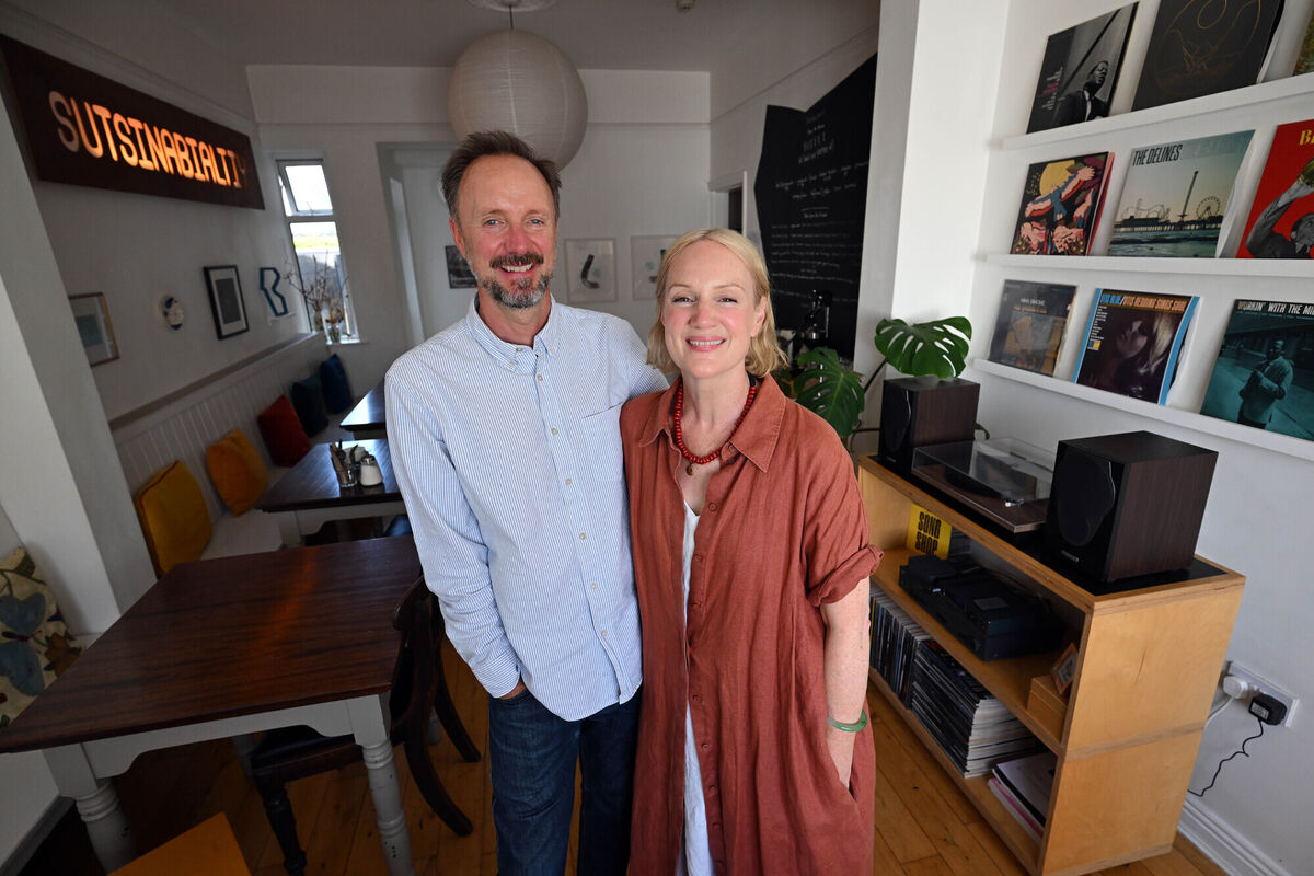 Emer Fitzpatrick and Russell Hart in The Stop B&B at Fr Griffin Road in Galway. Photo: Ray Ryan Emer Fitzpatrick and Russell Hart in The Stop B&B at Fr Griffin Road in Galway. Photo: Ray Ryan