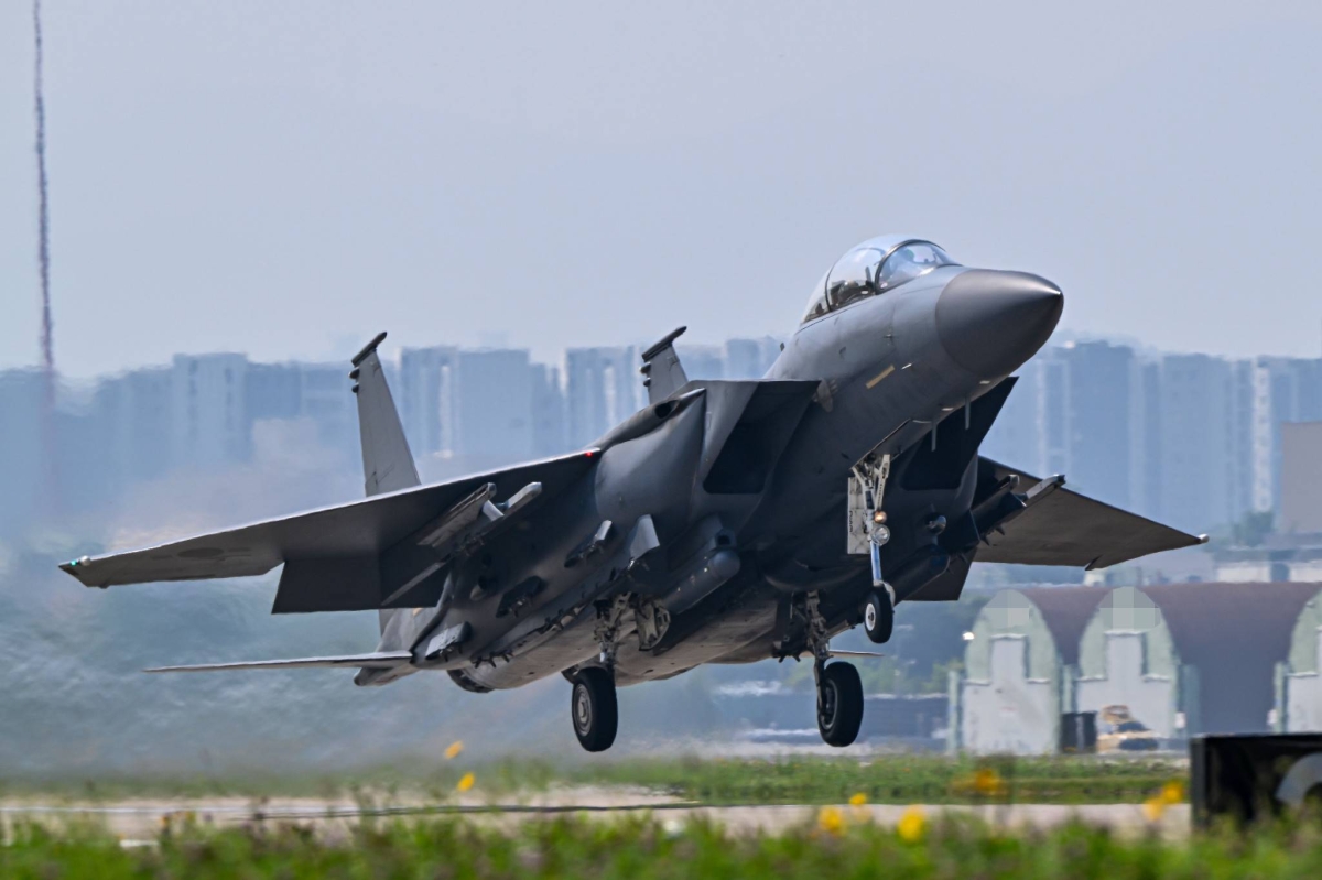 Japan, U.S. and South Korea conduct joint aerial drill