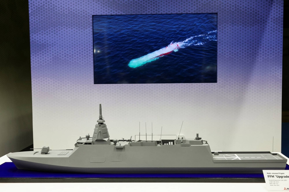 Top Japanese official visits Australia as bid to build new frigate heats up