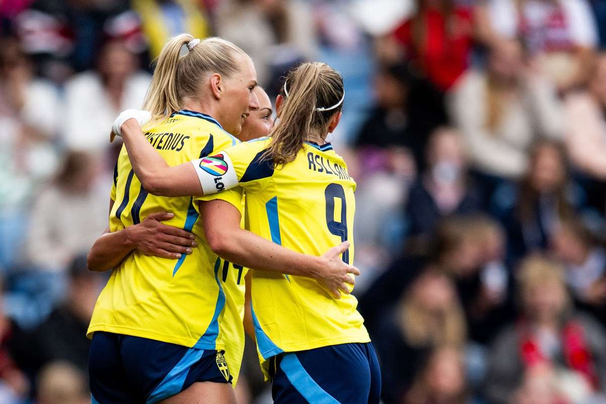 Sweden Women: Two first-half strikes saw Swedes down Norway in Oslo in Euros warm-up