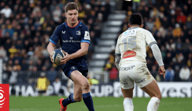 All Black Jordie Barrett helps Leinster cruise to United Rugby Championship win
