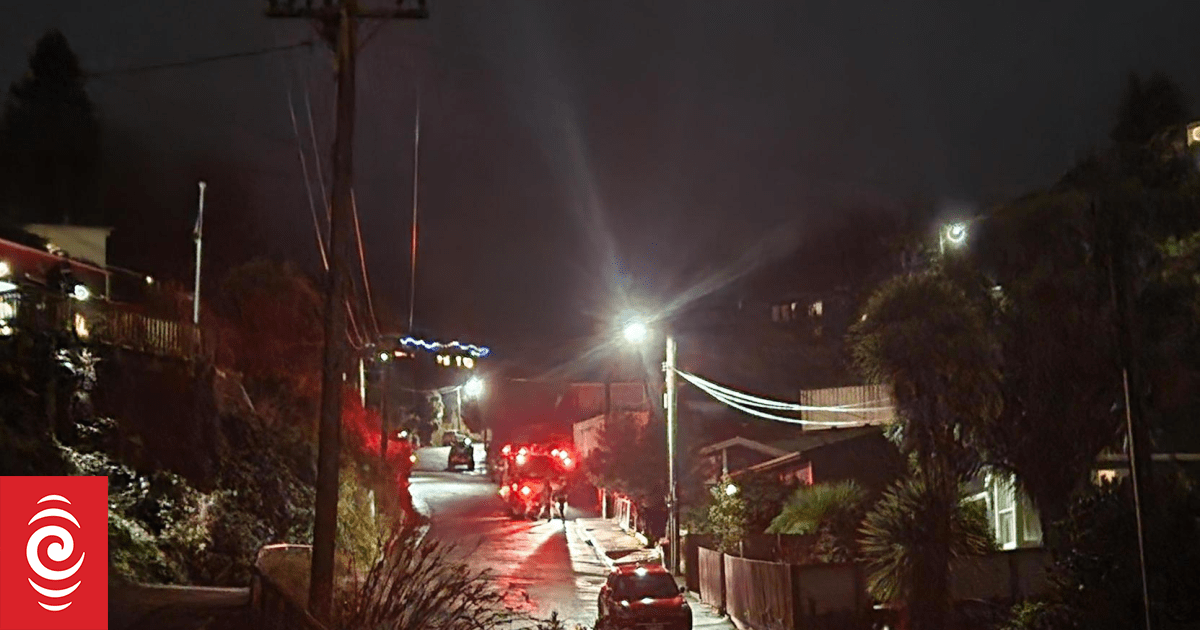 Lyttelton residents evacuated as landslide threatens homes