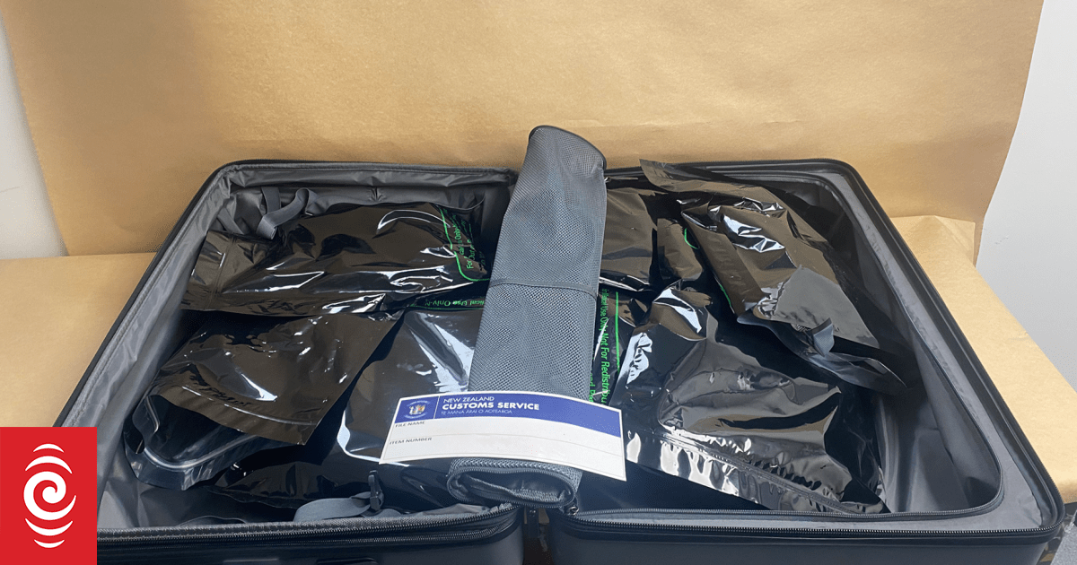 Meth and cocaine with combined street value of $4.6m seized at Auckland Airport