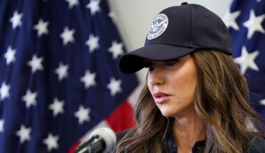 DHS Secretary Kristi Noem hospitalized for allergic reaction