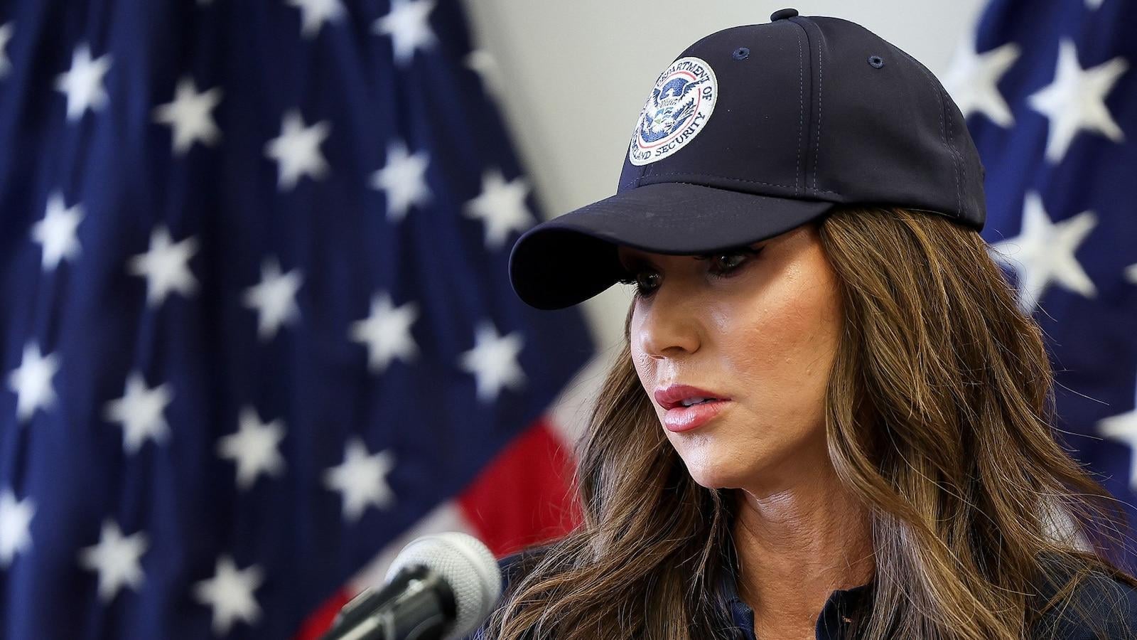 DHS Secretary Kristi Noem hospitalized for allergic reaction