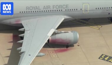 Pro-Palestinian activists damage planes at UK military base