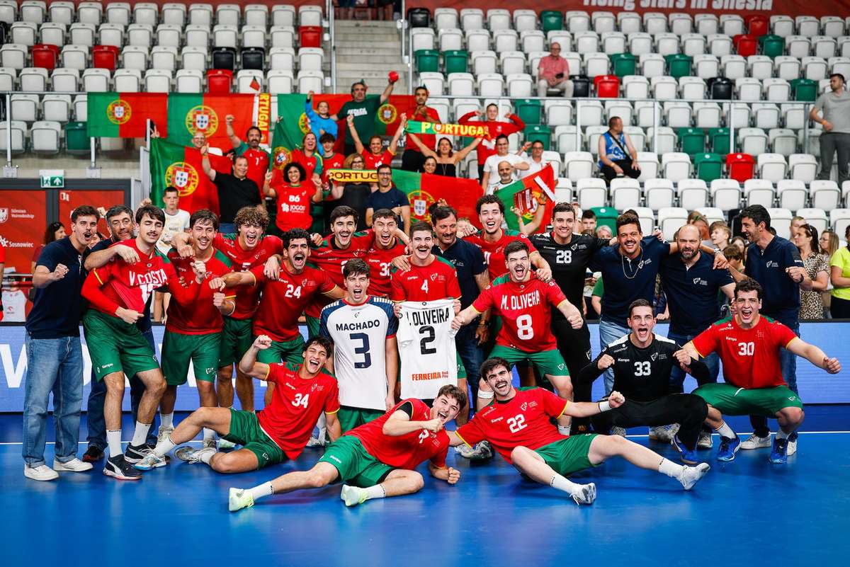 Andebol: Portugal vence Ilhas Faroé e está na final do Mundial sub-21 (38-37 a.p)