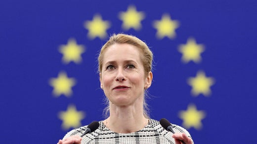 EU:s utrikeschef Kaja Kallas.