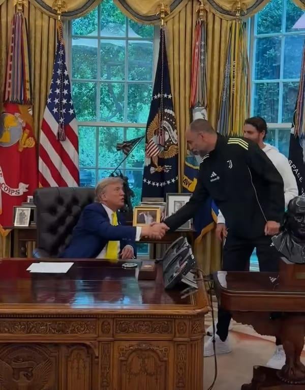 We got Igor Tudor u Bijeloj kući sa Trumpom prije GTA 6
