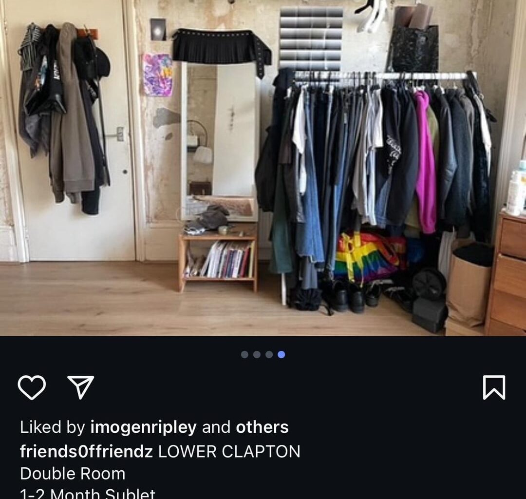 This is what £900 a month gets you in London apparently?