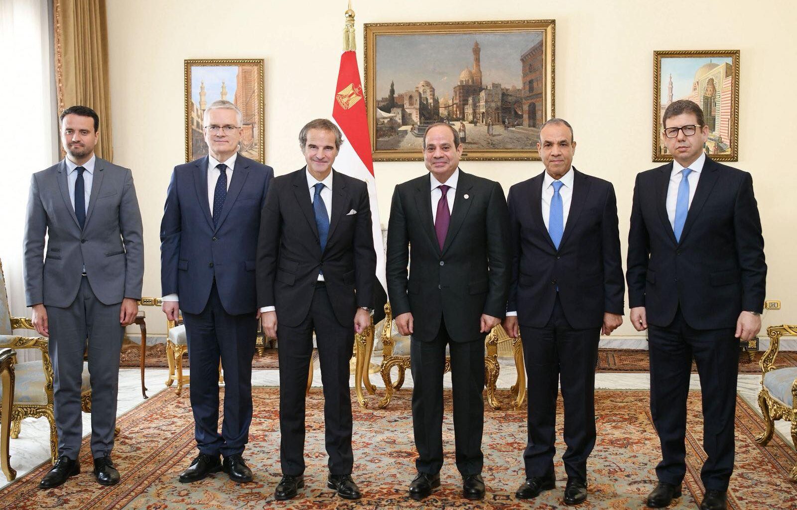 IAEA Chief, Egypt's Al-Sisi discuss nuclear non-proliferation, regional stability