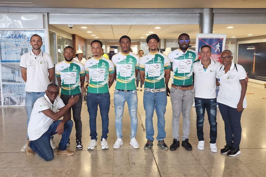 la sélection de Guyane prête pour le championnat de France Outre-Mer