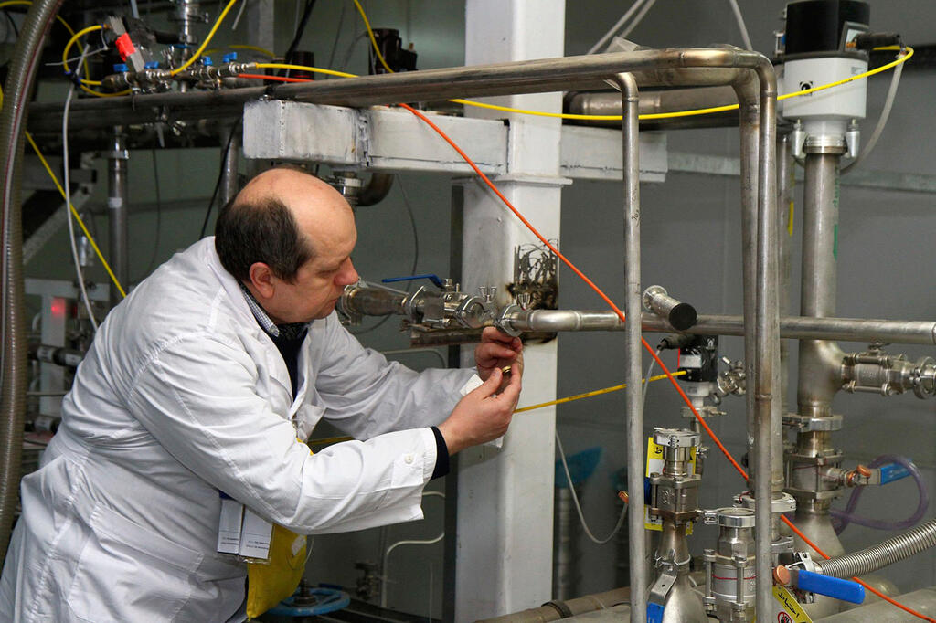 Archival: IAEA inspector at an Iranian nuclear facility 