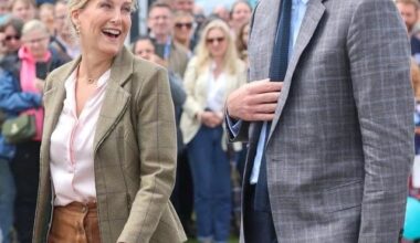 Prince William and Duchess Sophie Attend the Royal Cornwall Show