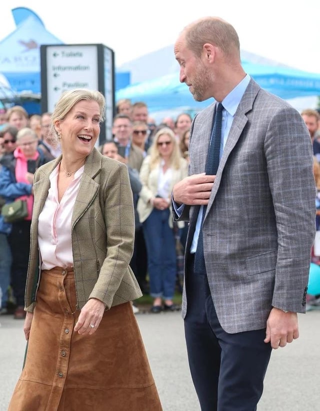 Prince William and Duchess Sophie Attend the Royal Cornwall Show