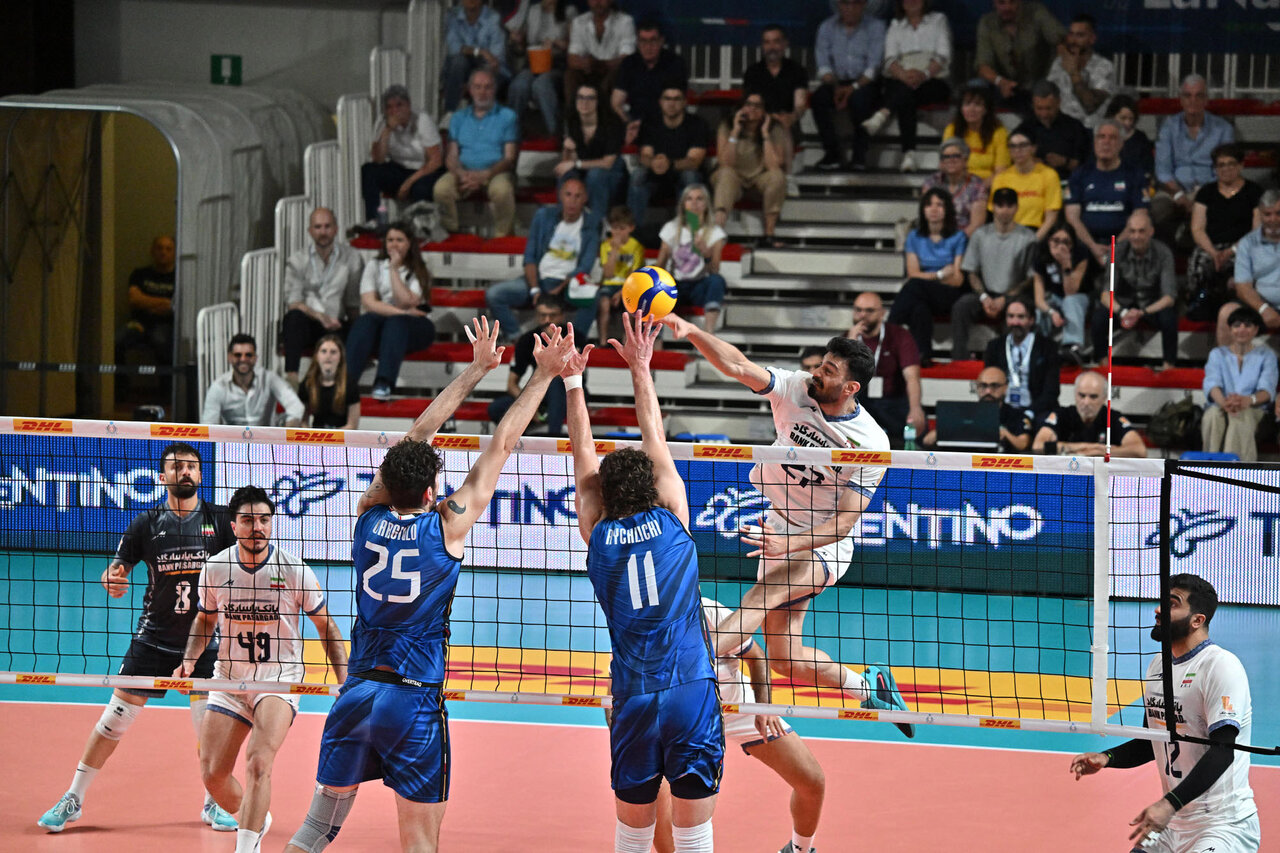 Iran fall short to Italy in VNL preperation