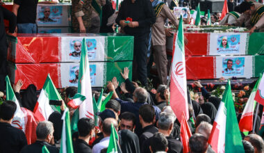 Millions mourn fallen commanders, scientists in Tehran funeral