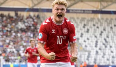 Denmark squander two-goal lead against Finland despite brace from Conrad Harder