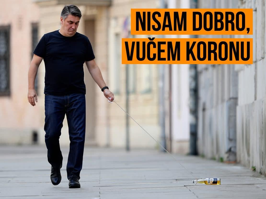 Zoran Milanović je otkazao svoje službene aktivnosti jer je bolestan. Zoran Milanović: "Vučem neku koronu već deset dana"