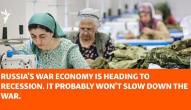 Russia's War Economy Is Heading To Recession. It Probably Won't Slow Down The War.