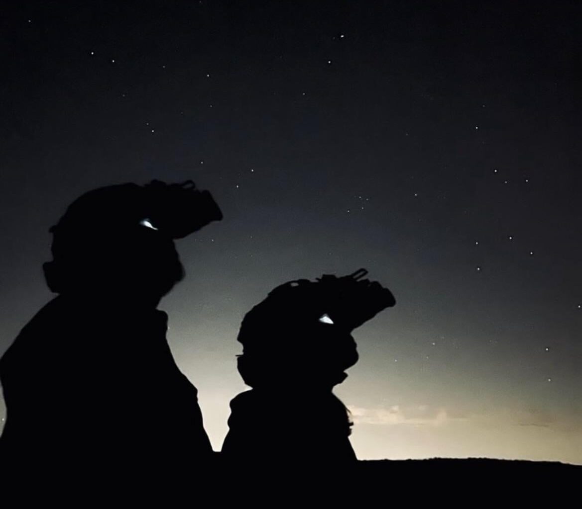 Nightvision hiking tonight