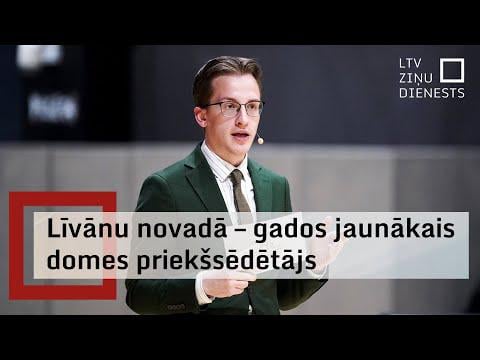 Līvānu novadā par mēru kļūst 24 gadus vecais Dāvids Rubens
