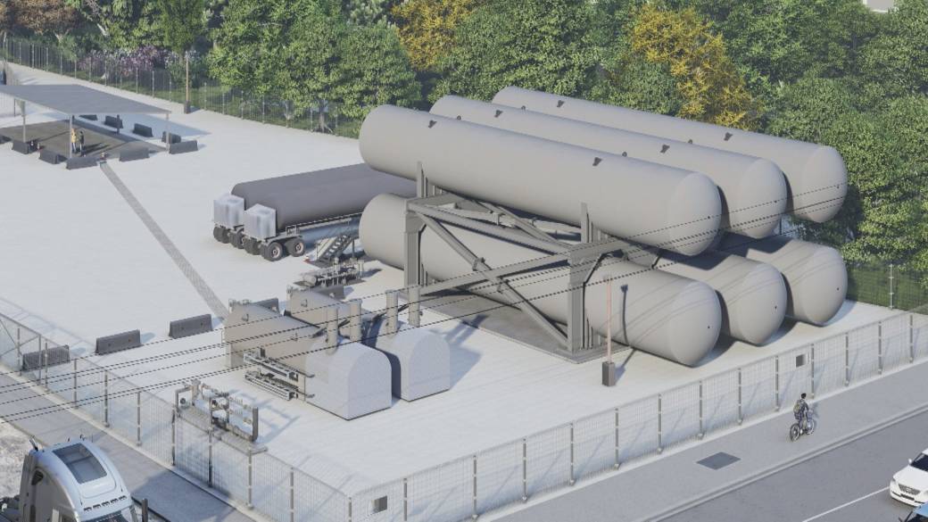 Click to play video: 'Information session on LNG tank project'