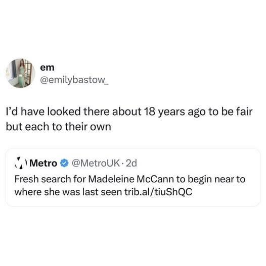 I’d have probably started there tbh