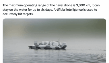 Ukrainian naval drone "Katran" received weapons capable of hitting targets at a distance of up to 100 kilometers